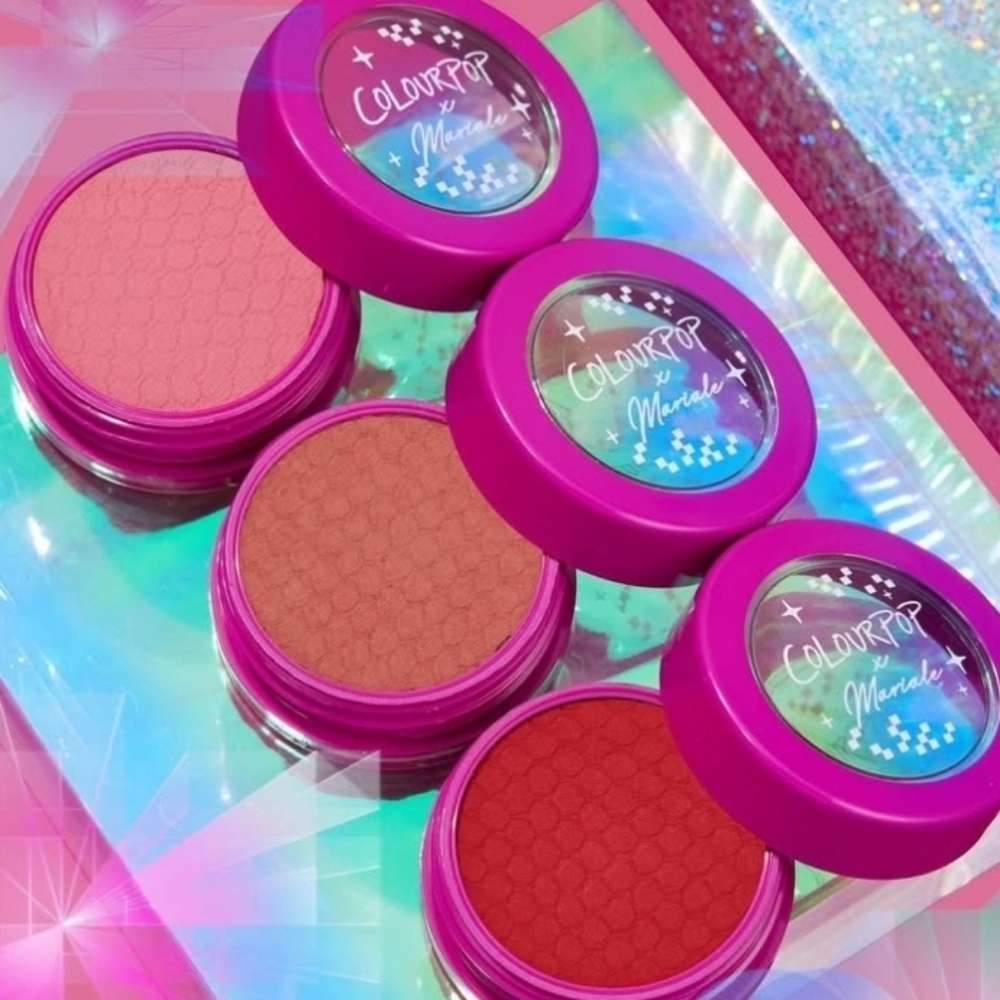 🆕️Colourpop X Mariale Collab Matte Super Shock Blush Trio